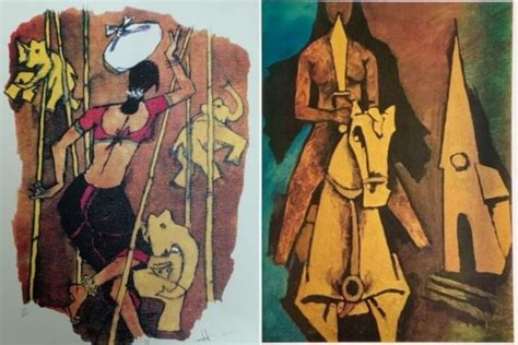 Art Exhibition In Guwahati Featuring Mf Husains Limited Edition Signed