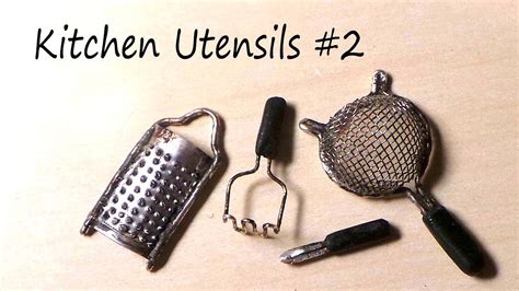 Make it easy to create your favorite meals and recipes at home with cookware, bakeware, kitchen utensils and appliances. Miniature Kitchen Utensils; Cheese Grater, Strainer ...