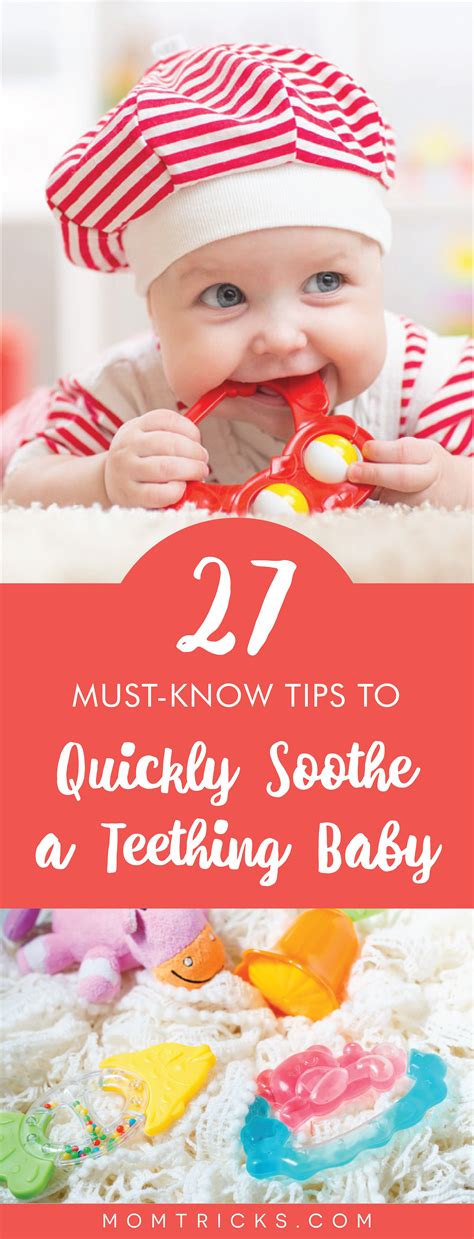 27 Must Know Tips To Quickly Soothe A Teething Baby Soothe Teething