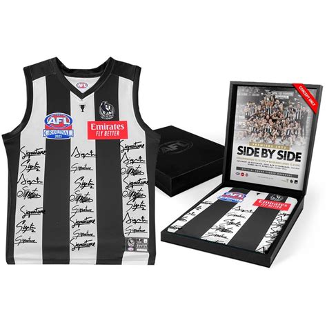 Collingwood 2023 Premiership Boxed Team Signed Jumper Authentic