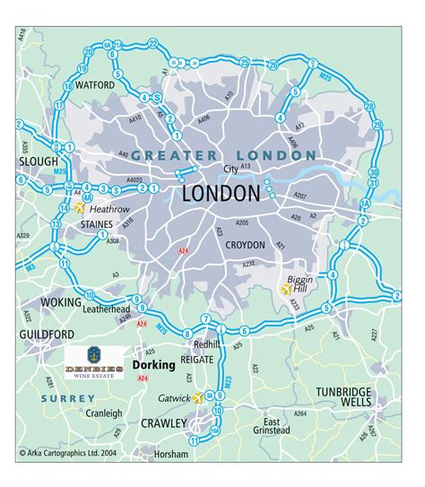 Stadtplan Von London Detaillierte Gedruckte Karten Von London