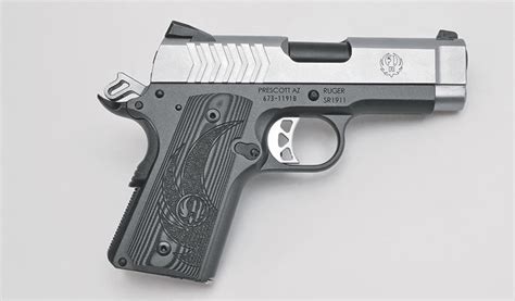 Ruger Sr1911 Officer Style 9mm Review Handguns
