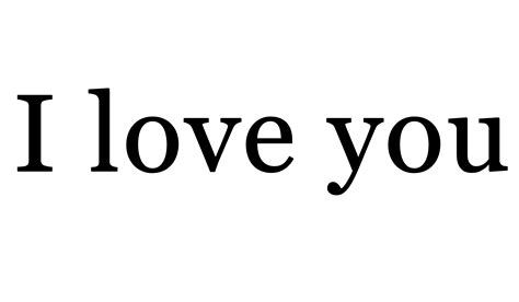 I Love You Png Transparent Image Download Size 6000x3500px