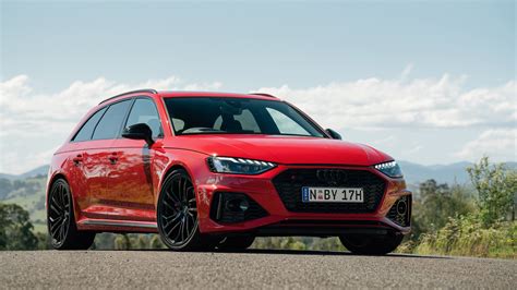 Red Audi Rs 4 Avant 2020 4k 5k Hd Cars Wallpapers Hd