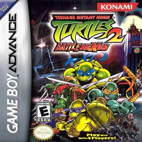 Teenage Mutant Ninja Turtles 2 Battle Nexus Game Boy Advance Screenshots