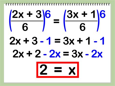 Solving Rational Equations With Numbers In Denominator Worksheet