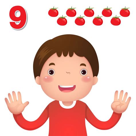 Número 9 Preschool Schedule Teaching Preschool Numbers For Kids
