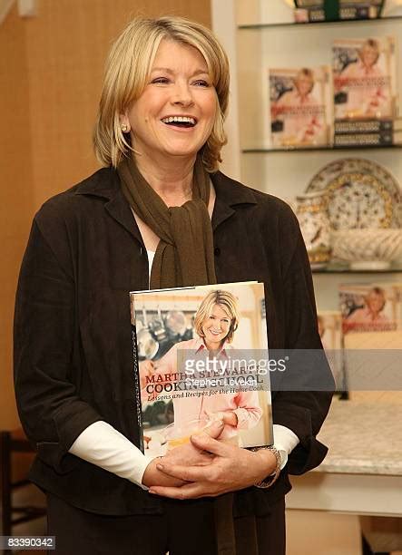 Martha Stewart Signs Copies Of Her New Cook Book At Williams Sonoma