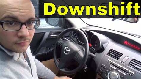 How To Downshift In An Automatic Car Using A Kickdown Driving Lesson