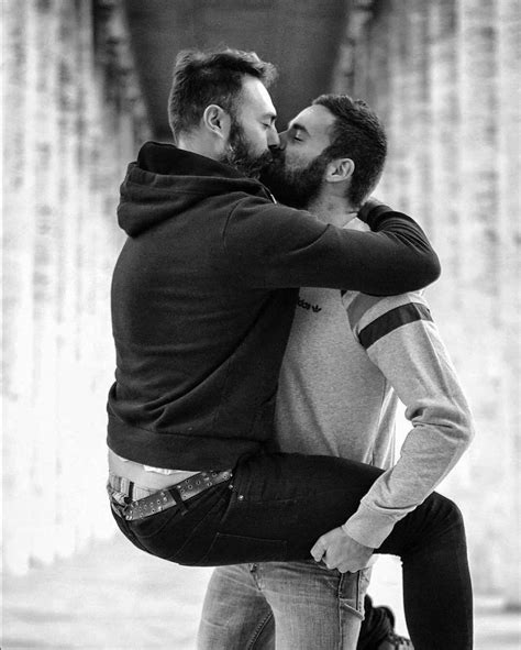 Lgbtq On Instagram Men Kissing Gay Love Cute Gay Couples