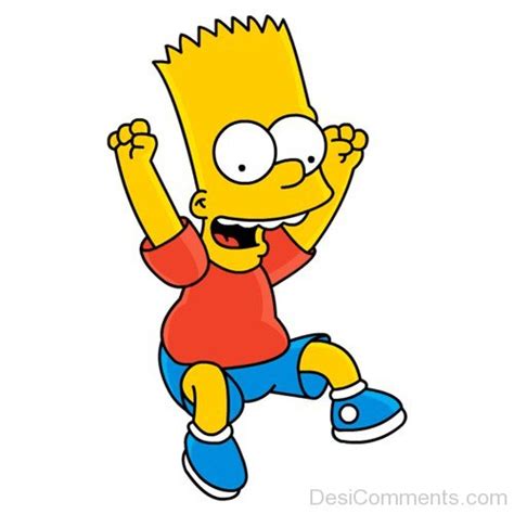 Bart Simpson Happy