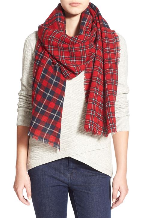 Madewell Patchwork Plaid Scarf Nordstrom