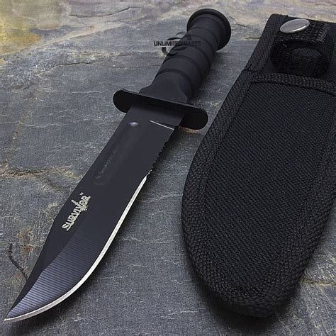 New 75 Military Tactical Combat Knife W Sheath Survival Hunting