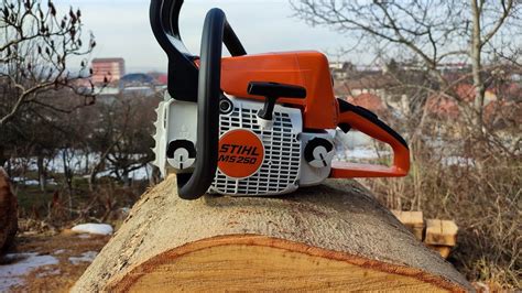 Legendary Stihl Ms 250 Chainsaw First Start First Cuts Big Wood Test Factory Rpm And More
