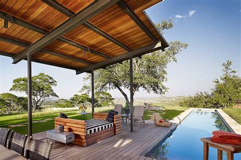 Stunning Open Air Pavilion In Texas Story Pool House