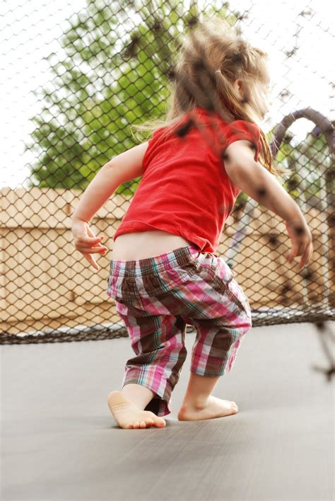 I've done this with my kids' pants as well as on my own. The Berry Blog: Jumping Queen