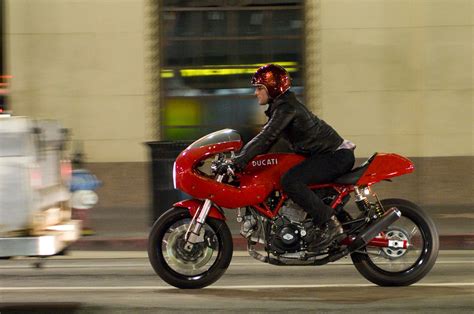 Ducati Rider A Motorcyclist Rides A Ducati Sport 1000 S Do Flickr