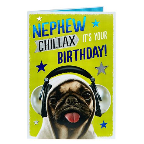 Movie schedules, advertising information, and studio links. Buy Birthday Card - Nephew, Chillax for GBP 0.99 | Card Factory UK
