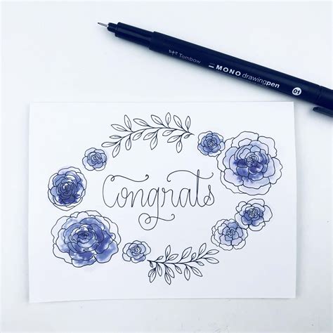 Hoping that your love grows stronger every day and wishing you a lifetime of happiness! Make Your Own DIY Wedding Congratulations Card - Tombow ...