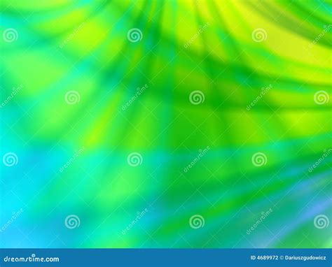 Abstract Blue And Green Light Lines Stock Illustration Illustration