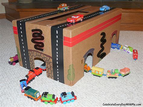Cardboard Box Tunnel 9 High Octane Crafts For Kids Who Love Their