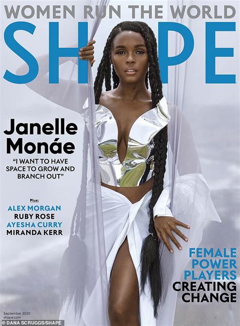 Janelle Monae In Nearly Naked Recreation Of The Birth Of Venus Daily