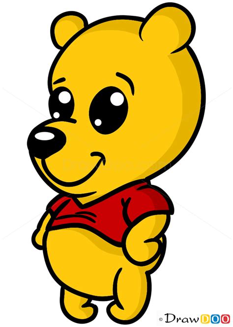 How To Draw Winnie The Pooh Chibi How To Draw Drawing Ideas Draw