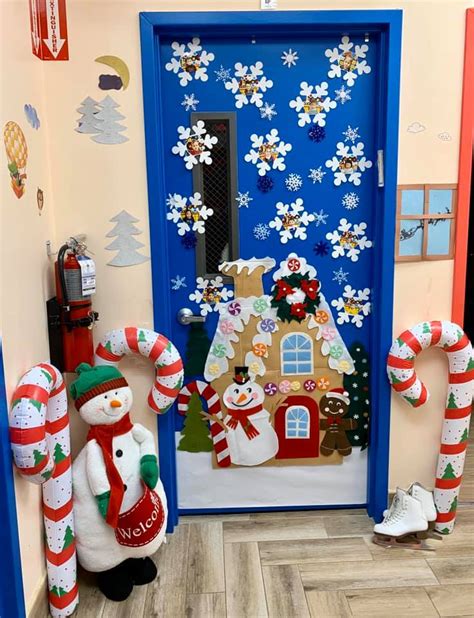 Preschool Holiday Door Decorations