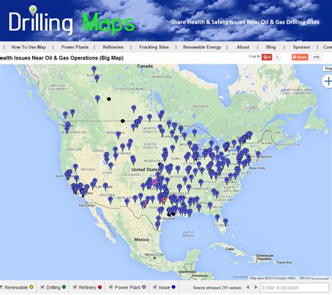 300 Oil Pipeline Leaks In North America Map