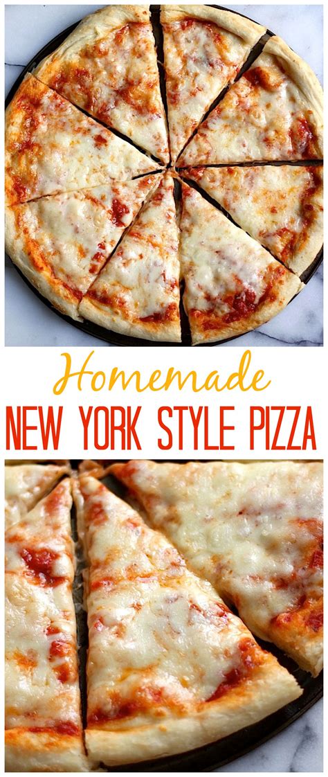 Since almost every new york slice shop doesn't use sourdough, they need the slow fermentation to help give the. The Best New York Style Cheese Pizza - Baker by Nature ...