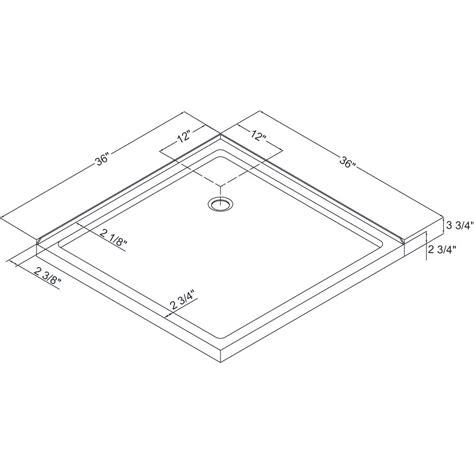 We are looking at an alternative layout which will add a small cupboard, however the shower will be reduced to 1.8m wide. DreamLine Cornerview Framed Sliding Shower Enclosure, 36 ...