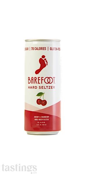 Barefoot Hard Seltzer Nv Cherry Cranberry Hard Seltzer California Usa