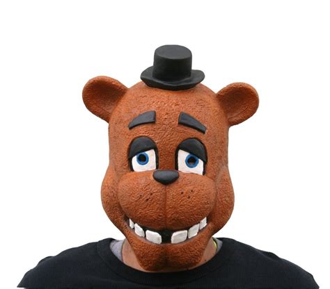 Halloween Mask Adult Five Nights At Freddys Freddy Fazbear Full Latex
