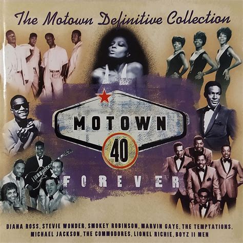 The Motown Definitive Collection Motown 40 Forever 1998 Cd Discogs