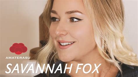 Savannah Fox Talks Empowering Young Women Youtube