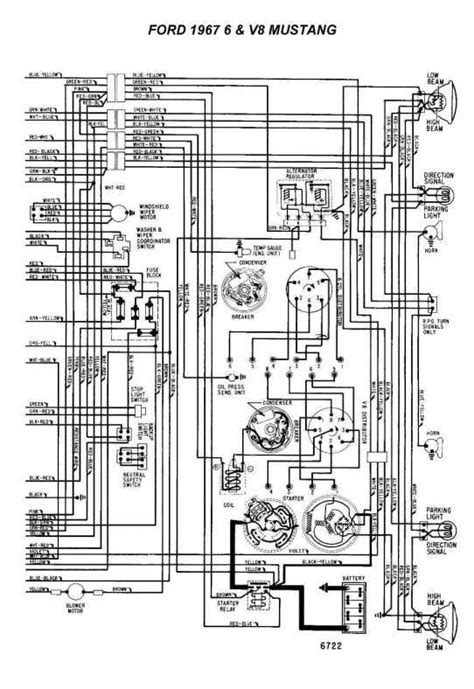 67 Mustang Engine Wiring Diagram And Mustang Engine Diagram Wiring