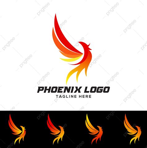 Phoenix Logo Vector Design Images Phoenix Logo Template Phoenix Logo