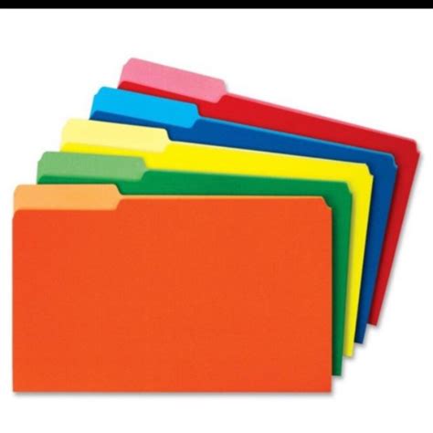50pcs Long Colored Folder Shopee Philippines