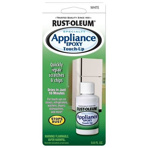 Rust Oleum Appliance Touch Up Paint White 203000