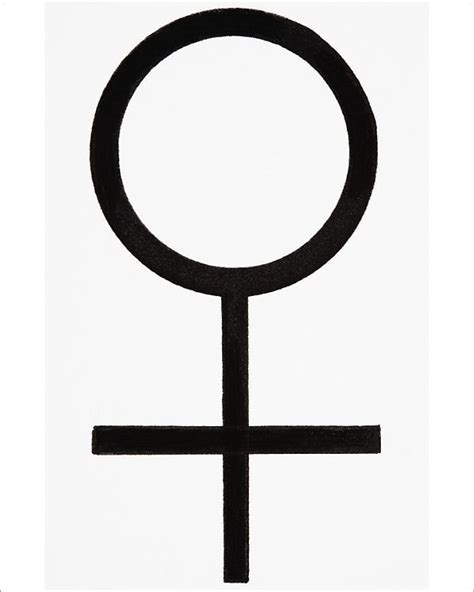 Photograph Venus Glyph Symbol 10x8 Photo Print Expertly Made In The Usa