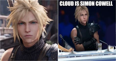 Final Fantasy 7 Remake Ps4 10 Hilarious Cloud Strife Memes That Will Make You Cry Laughing