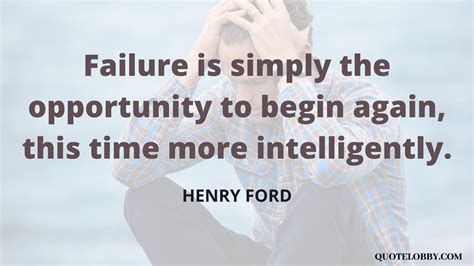 Failure Wallpaper Failure Is Simply The Opportunity To Begin Quote