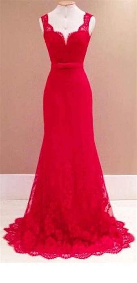stunning red lace maxi dress elegant red sweetheart neck solid color backless sleeveless lace