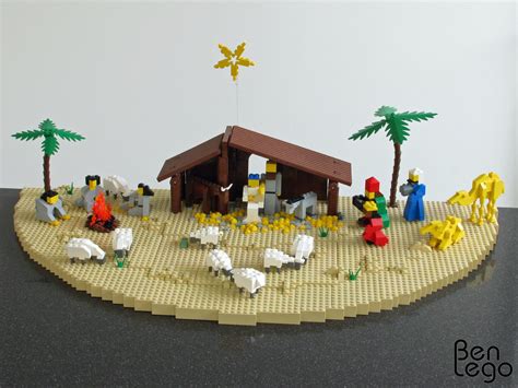 Lego Christmas Nativity Scene A Photo On Flickriver
