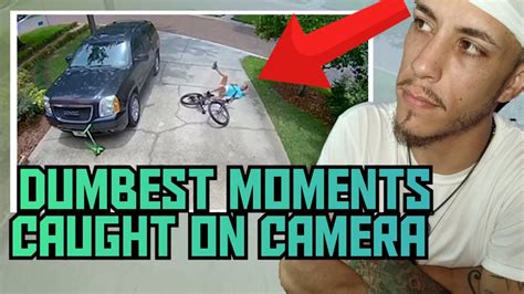 Dumbest Moments Caught On Security Camera Reaction Youtube