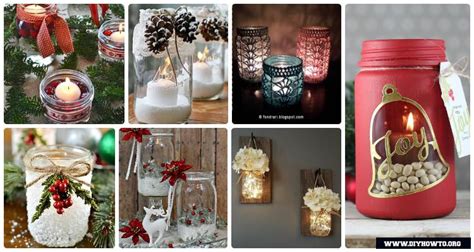 Diy Christmas Mason Jar Lighting Craft Ideas Picture