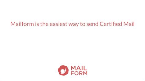 How To Send Certified Mail Youtube