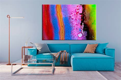 Abstract Decor Art Abstraction Canvas Art Abstraction Print Etsy Uk