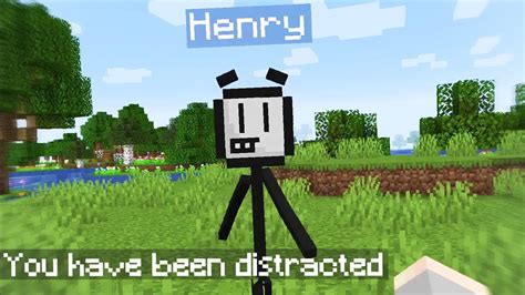 I Made Henry Stickmin Distract You In Minecraft Youtube