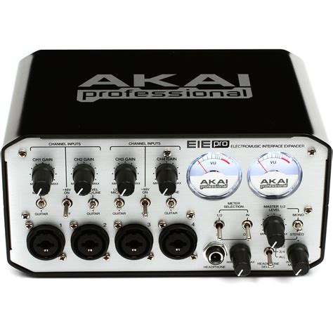 Akai Eie Pro Audiomidi Interface With Usb Hub Silver At Gear4music